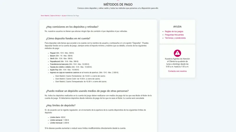 Casino Gran Madrid Online