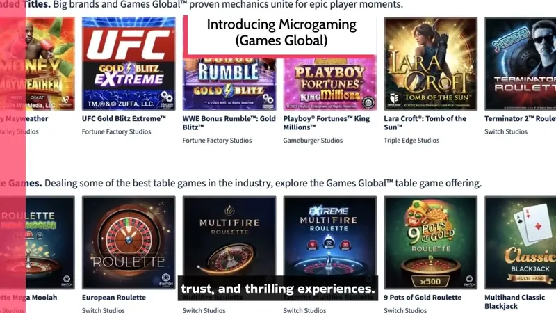 Games Global / Microgaming