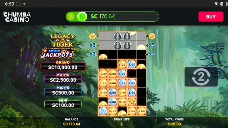 Mega Fire Blaze Legacy of the Tiger